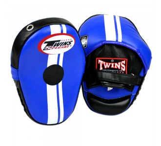 Боксерские ударные лапы Twins Special (PML-14 blue/black)